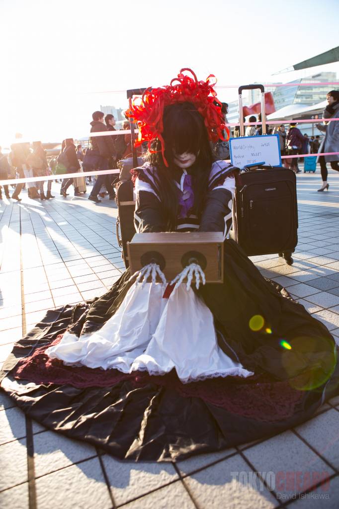 The author in cosplay!