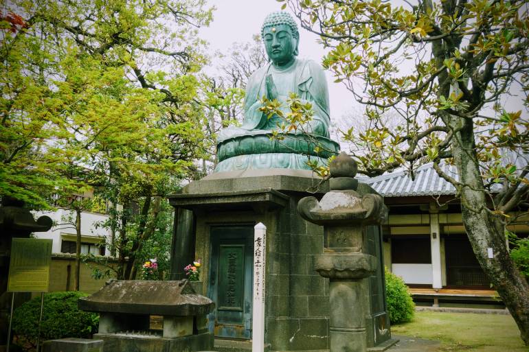 Yanaka Tennoji Temple Buddha