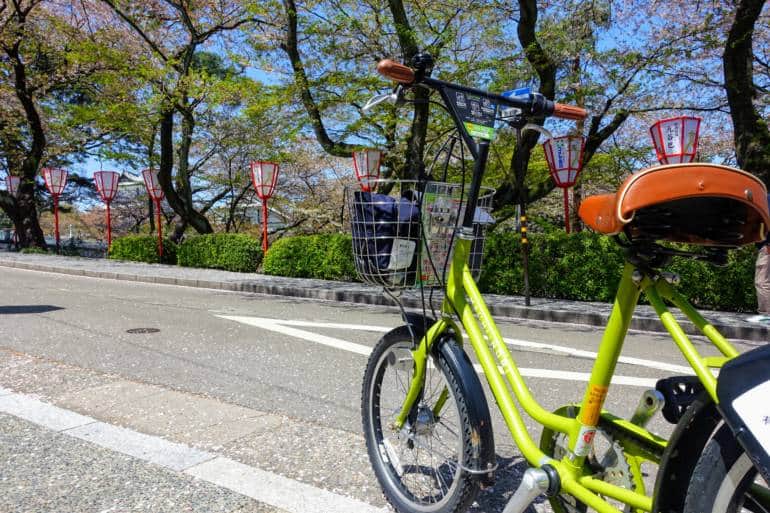 Machinori Bike Kanazawa, best option for getting around when following this Tokyo to Kanazawa itinerary