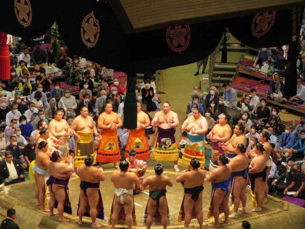 sumo in a ring
