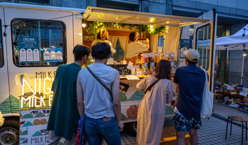 Tokyo Night Market:  Farmers Market × RAW TOKYO + Juniper Tokyo