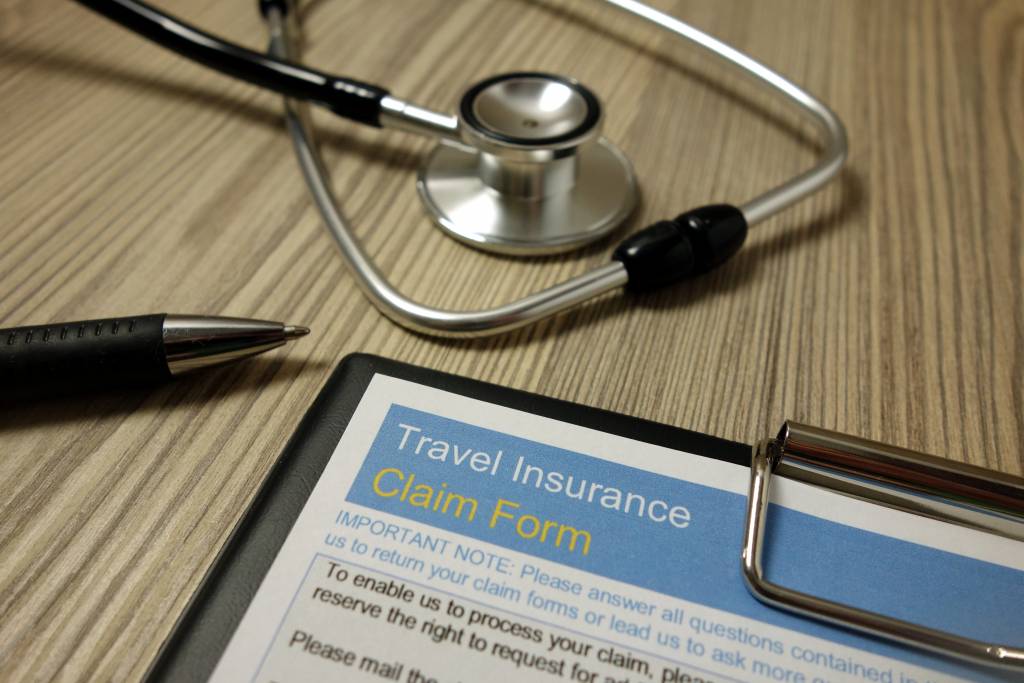 travel insurance claim form sample