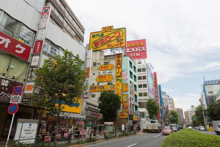 Takadanobaba area guide