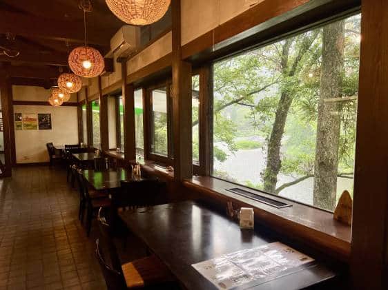 Inside of Awa Cafe (Kawai, Okutama)